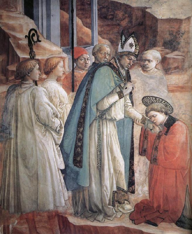 Details of The Mission of St Stephen, Fra Filippo Lippi